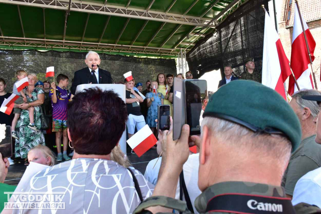 Wicepremier Jarosław Kaczyński w Zawichoście