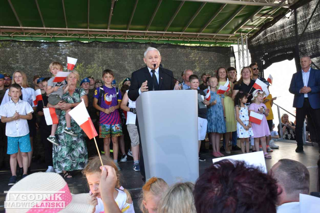 Wicepremier Jarosław Kaczyński w Zawichoście