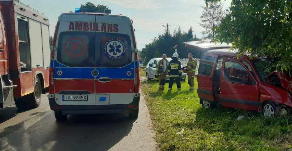 Wypadek w Chobrzanach