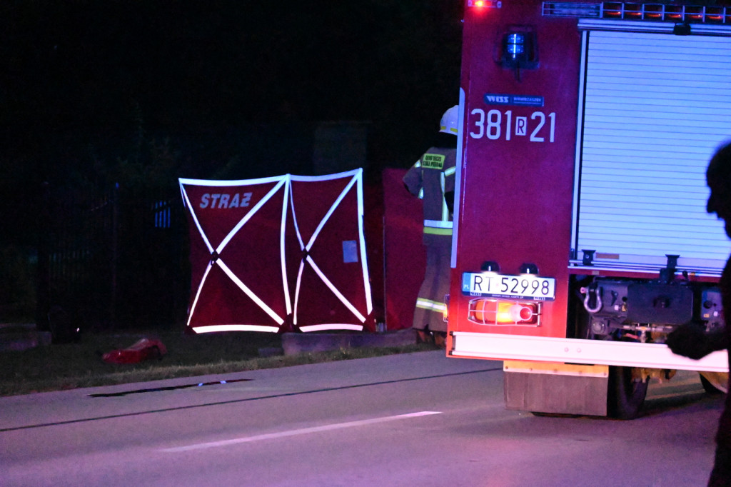 Śmiertelny Wypadek pomiędzy Grębowem i Zabrniem