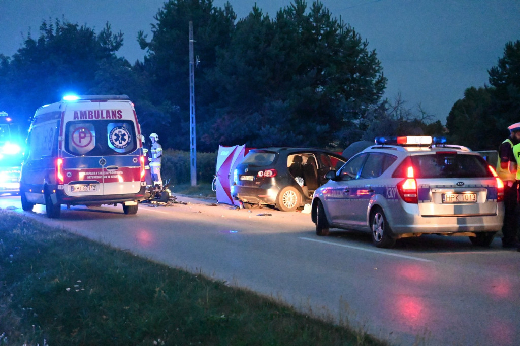 Śmiertelny Wypadek pomiędzy Grębowem i Zabrniem