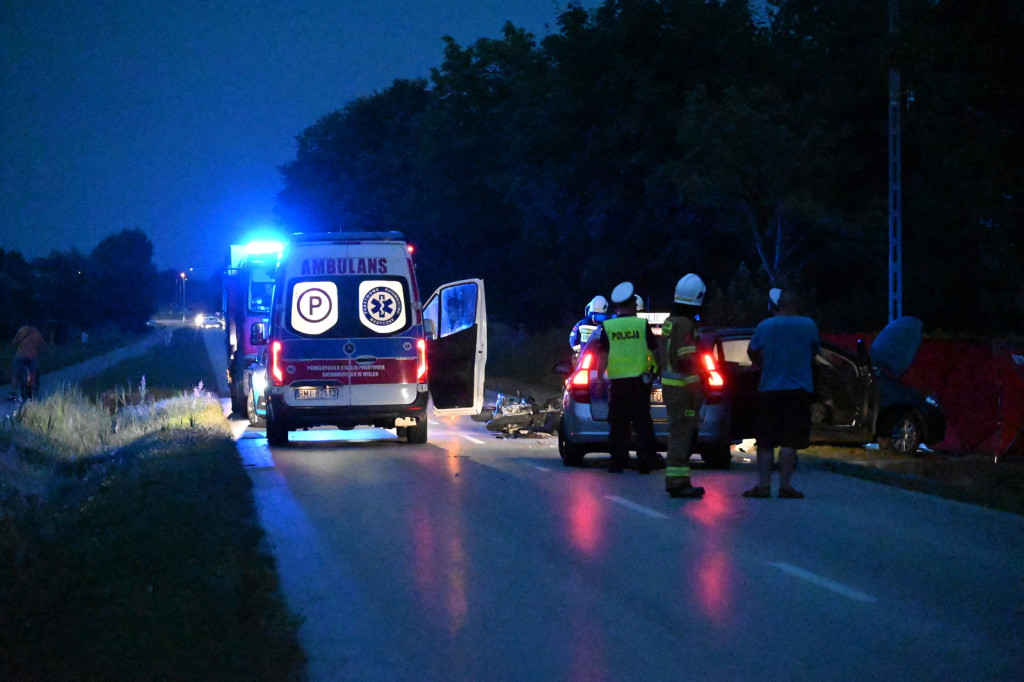 Śmiertelny Wypadek pomiędzy Grębowem i Zabrniem