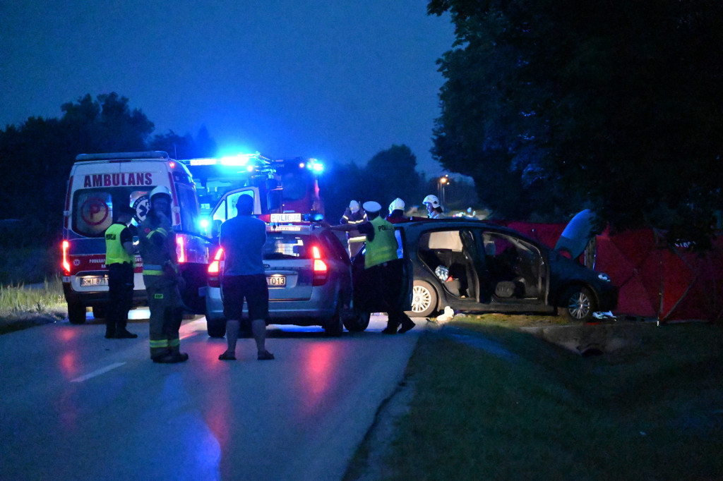 Śmiertelny Wypadek pomiędzy Grębowem i Zabrniem