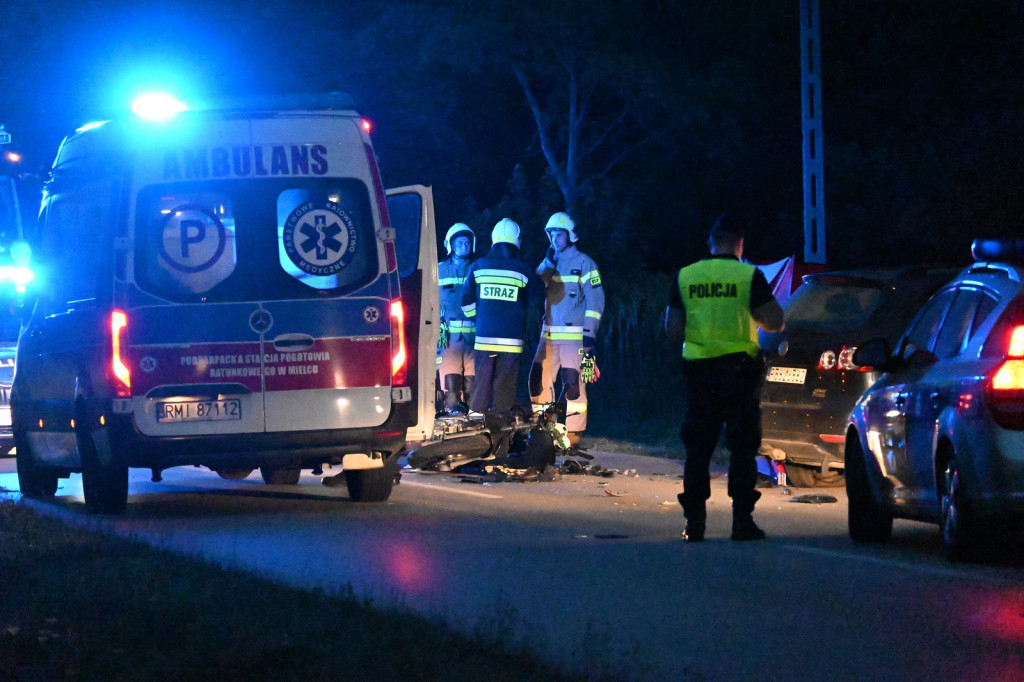 Śmiertelny Wypadek pomiędzy Grębowem i Zabrniem