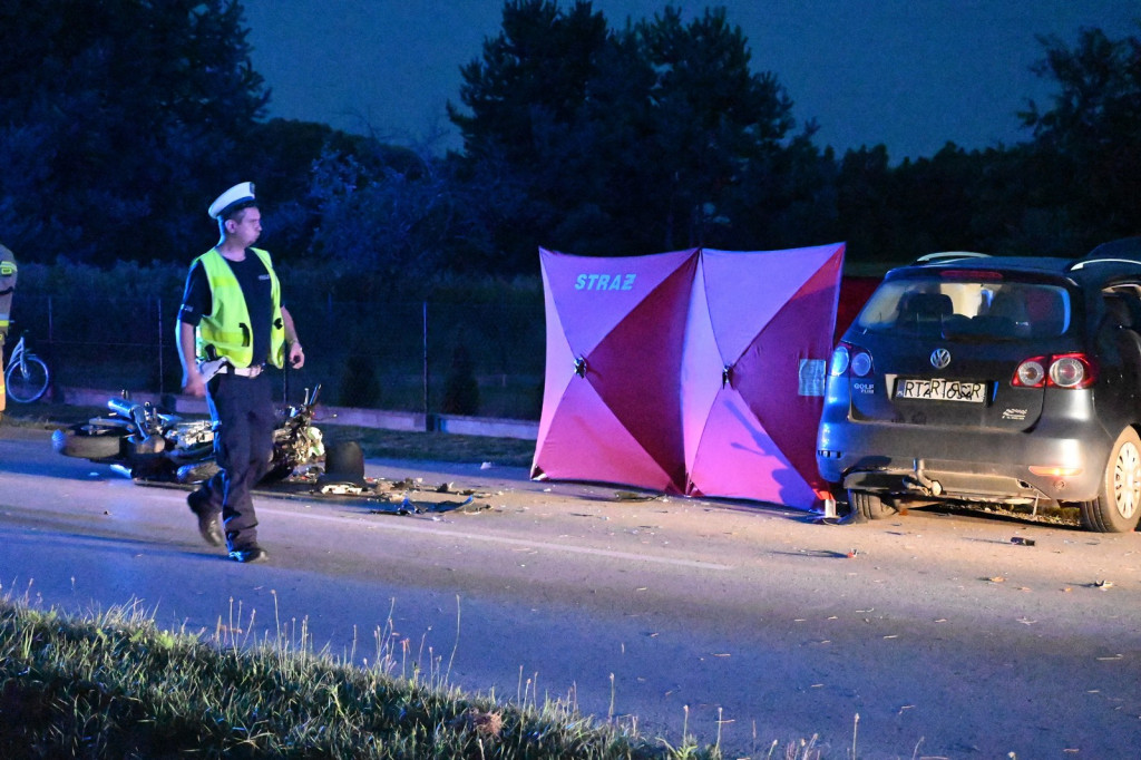 Śmiertelny Wypadek pomiędzy Grębowem i Zabrniem