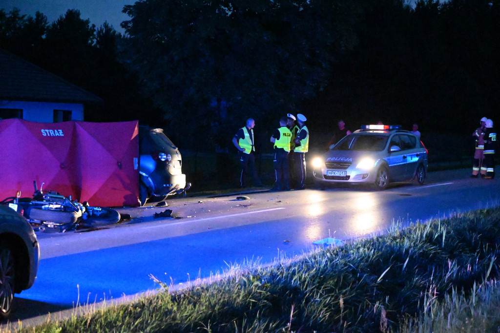 Śmiertelny Wypadek pomiędzy Grębowem i Zabrniem