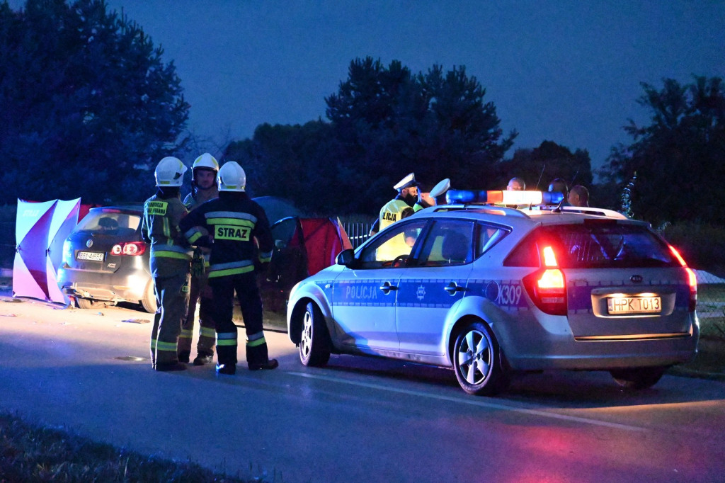 Śmiertelny Wypadek pomiędzy Grębowem i Zabrniem