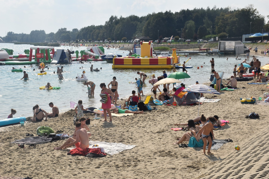 Piątek, 18 sierpnia, nad Jeziorem Tarnobrzeskim
