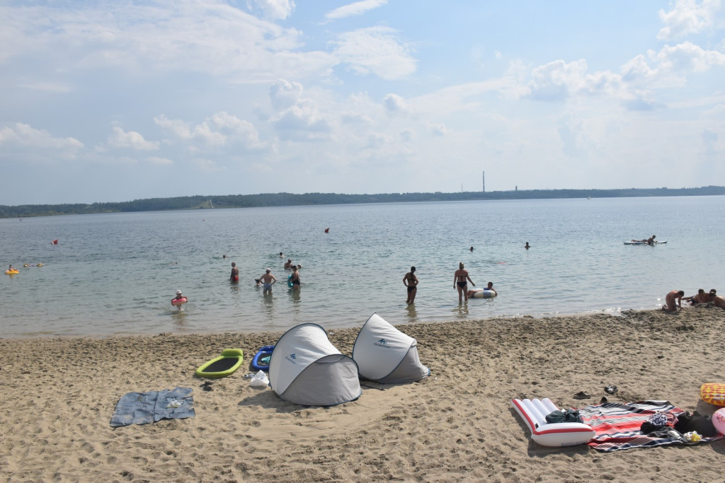 Piątek, 18 sierpnia, nad Jeziorem Tarnobrzeskim
