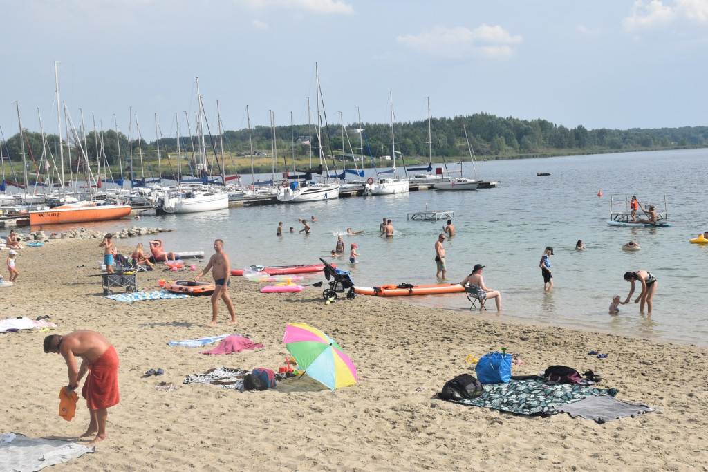 Piątek, 18 sierpnia, nad Jeziorem Tarnobrzeskim