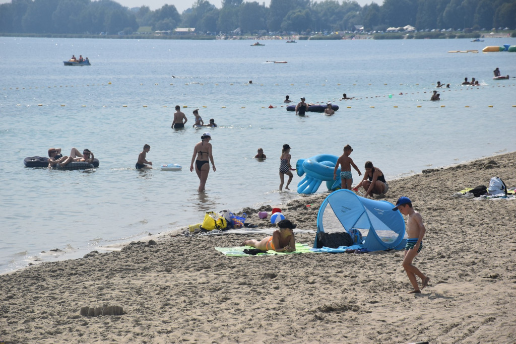 Piątek, 18 sierpnia, nad Jeziorem Tarnobrzeskim