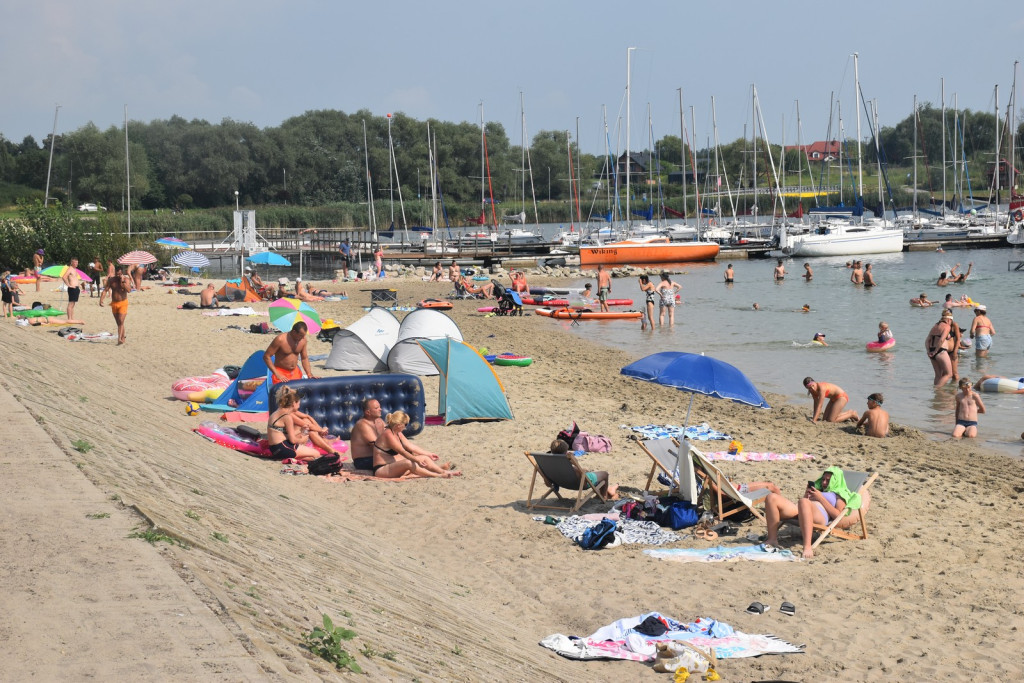 Piątek, 18 sierpnia, nad Jeziorem Tarnobrzeskim
