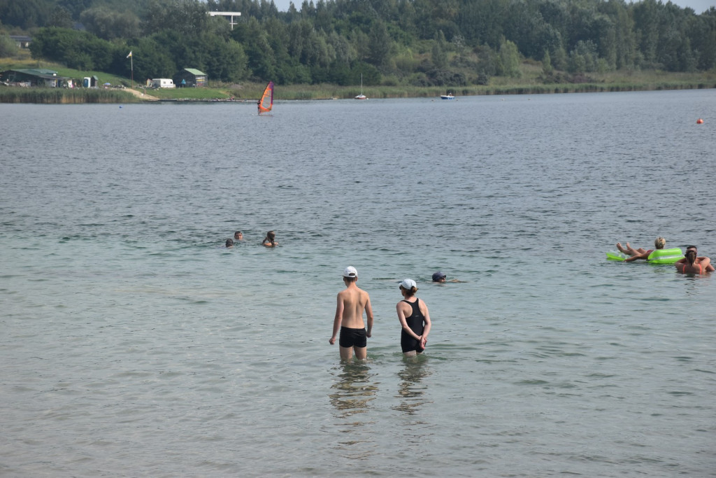 Piątek, 18 sierpnia, nad Jeziorem Tarnobrzeskim