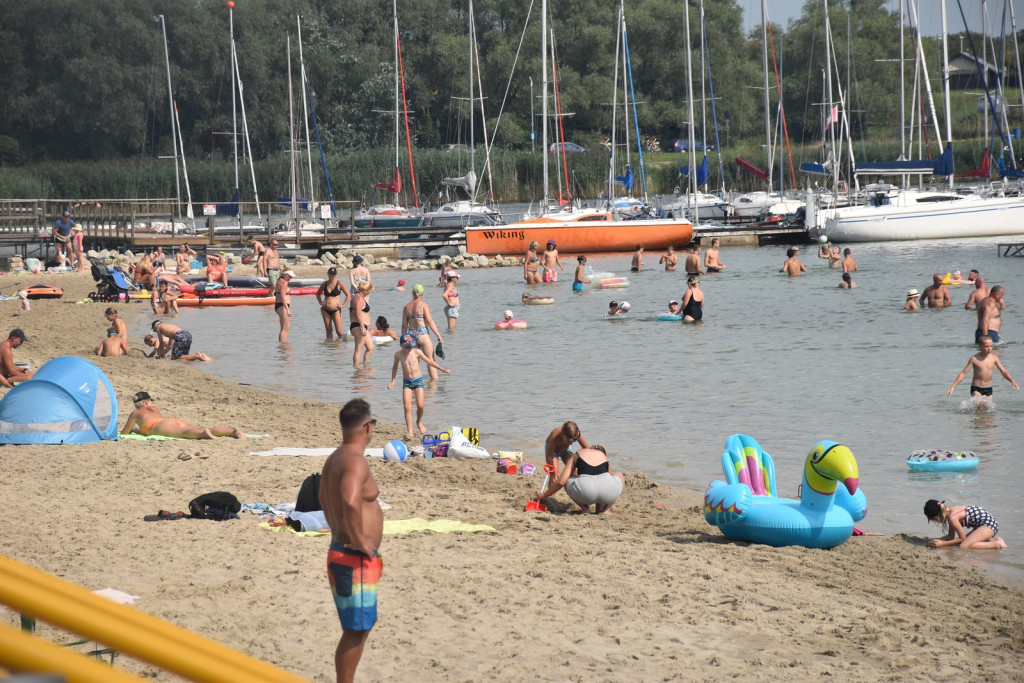 Piątek, 18 sierpnia, nad Jeziorem Tarnobrzeskim