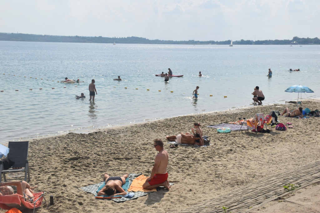 Piątek, 18 sierpnia, nad Jeziorem Tarnobrzeskim