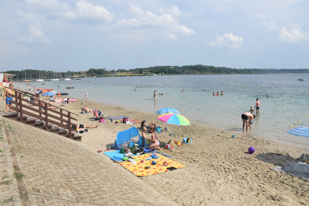 Piątek, 18 sierpnia, nad Jeziorem Tarnobrzeskim
