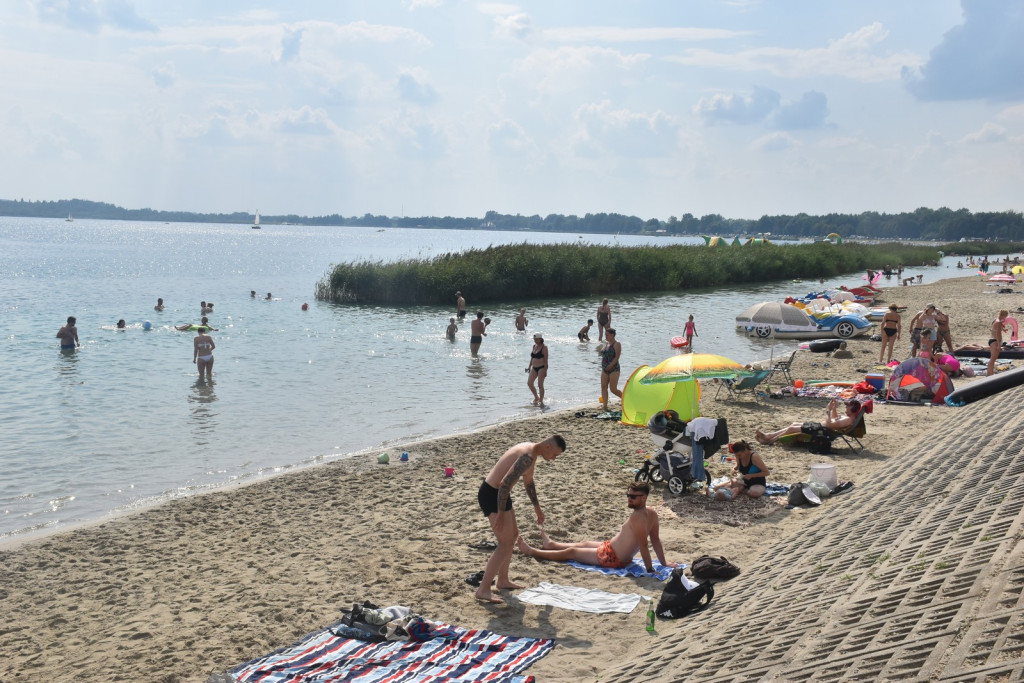 Piątek, 18 sierpnia, nad Jeziorem Tarnobrzeskim