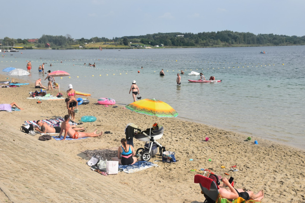 Piątek, 18 sierpnia, nad Jeziorem Tarnobrzeskim