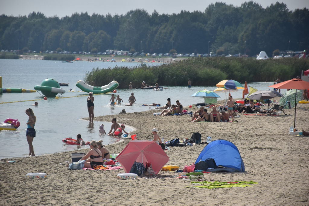 Piątek, 18 sierpnia, nad Jeziorem Tarnobrzeskim