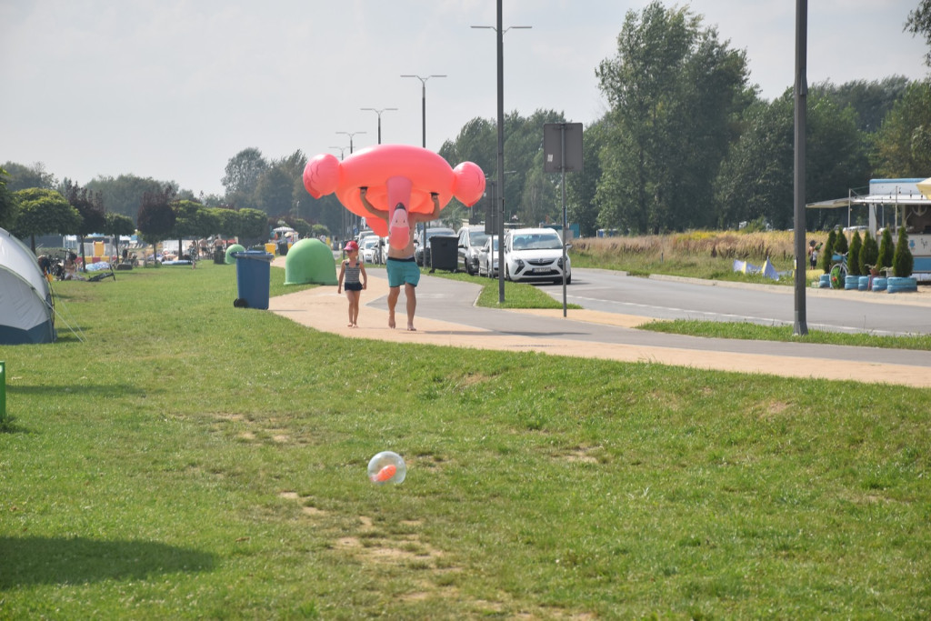 Piątek, 18 sierpnia, nad Jeziorem Tarnobrzeskim