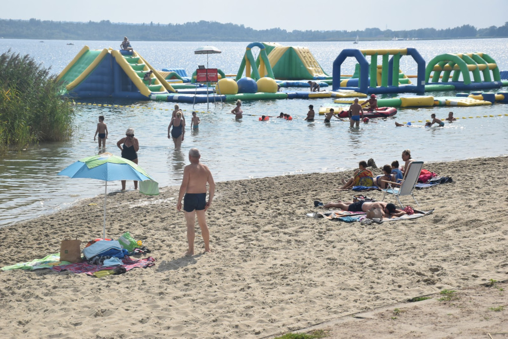 Piątek, 18 sierpnia, nad Jeziorem Tarnobrzeskim