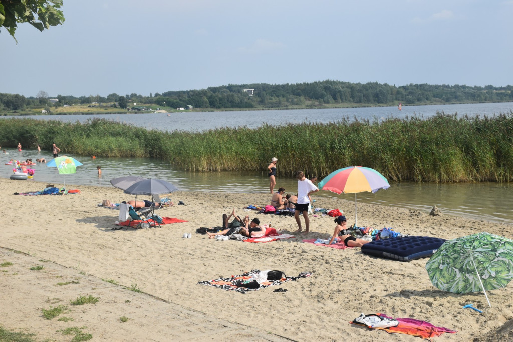 Piątek, 18 sierpnia, nad Jeziorem Tarnobrzeskim