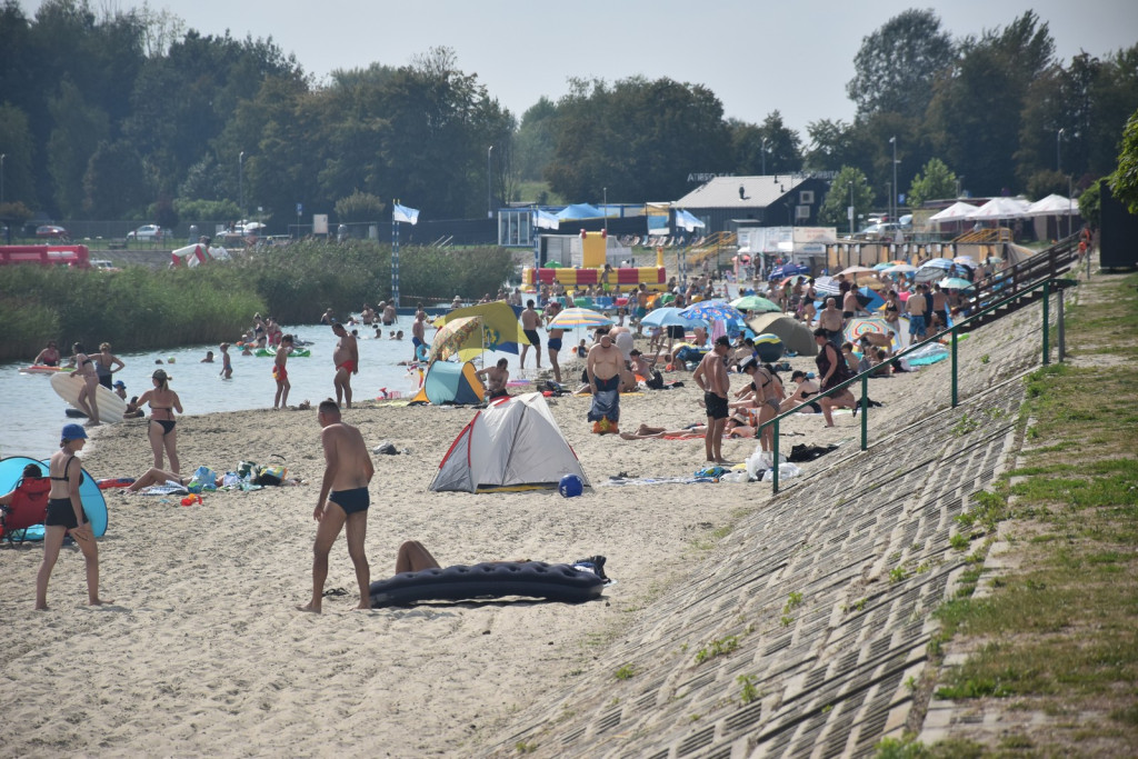 Piątek, 18 sierpnia, nad Jeziorem Tarnobrzeskim