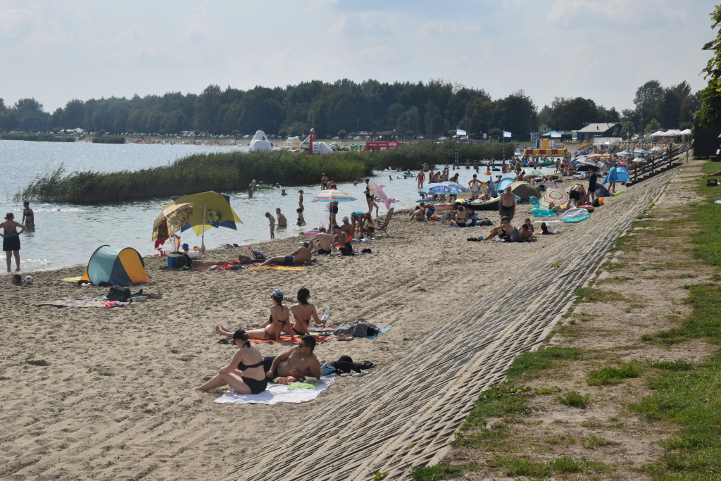 Piątek, 18 sierpnia, nad Jeziorem Tarnobrzeskim