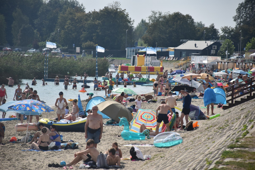 Piątek, 18 sierpnia, nad Jeziorem Tarnobrzeskim