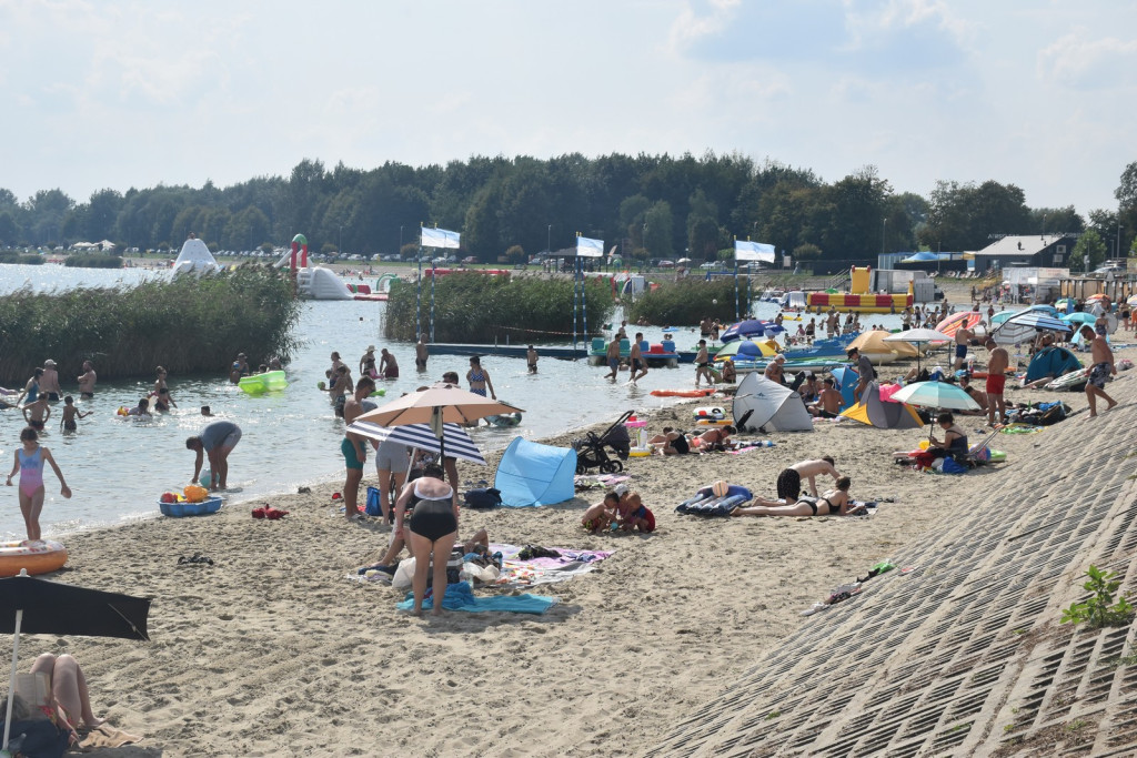 Piątek, 18 sierpnia, nad Jeziorem Tarnobrzeskim