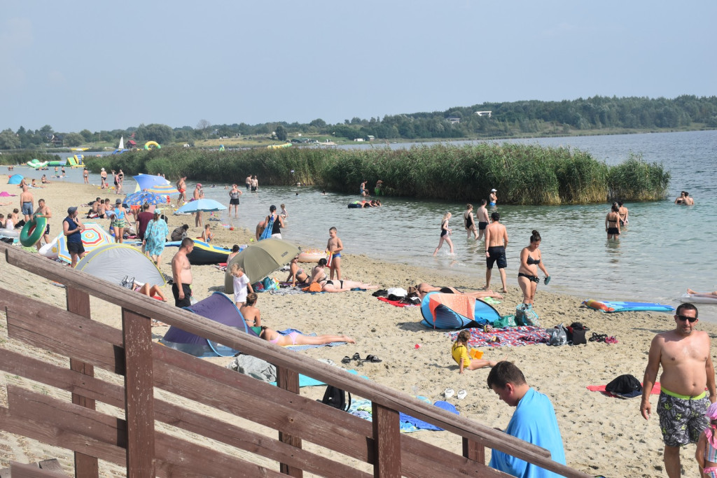 Piątek, 18 sierpnia, nad Jeziorem Tarnobrzeskim