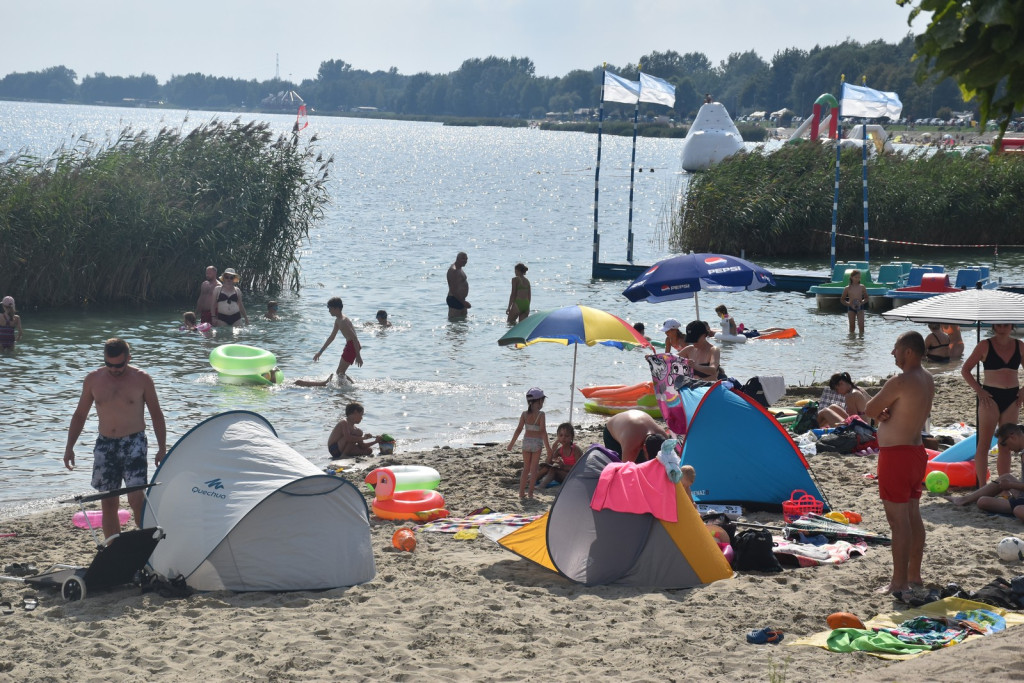 Piątek, 18 sierpnia, nad Jeziorem Tarnobrzeskim