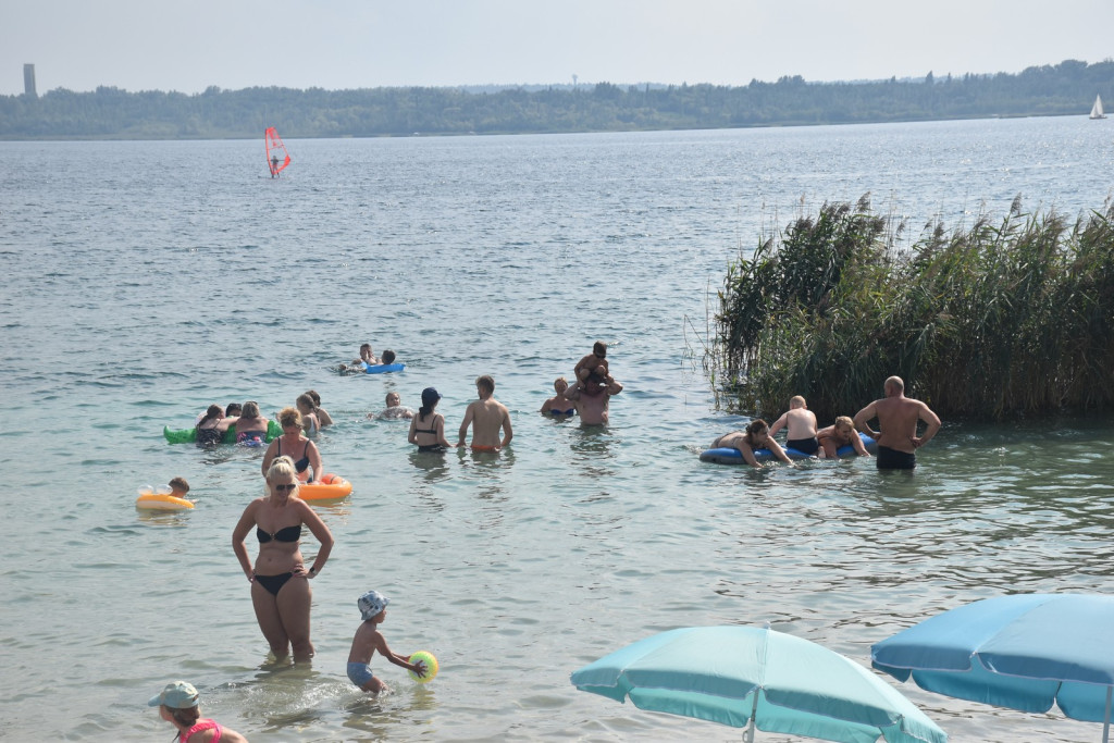 Piątek, 18 sierpnia, nad Jeziorem Tarnobrzeskim