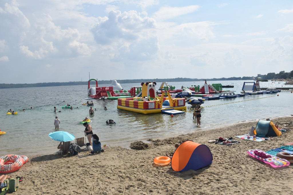 Piątek, 18 sierpnia, nad Jeziorem Tarnobrzeskim