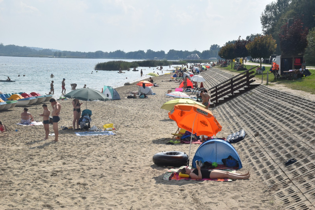 Piątek, 18 sierpnia, nad Jeziorem Tarnobrzeskim