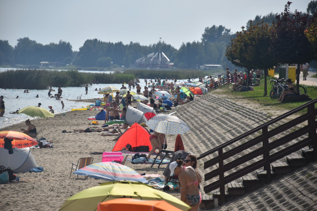 Piątek, 18 sierpnia, nad Jeziorem Tarnobrzeskim