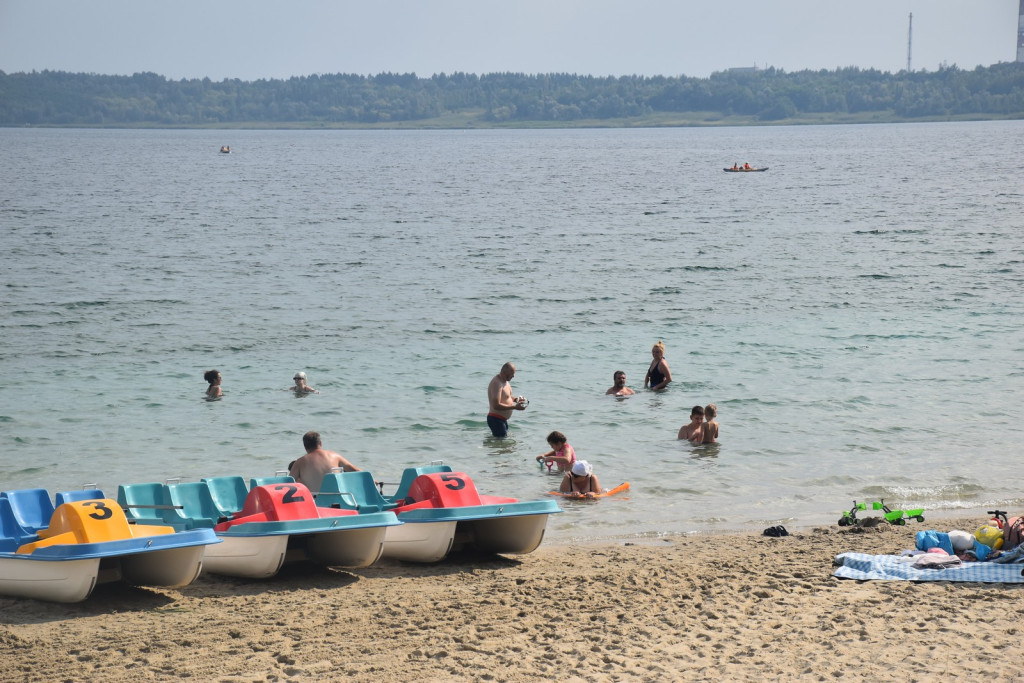 Piątek, 18 sierpnia, nad Jeziorem Tarnobrzeskim