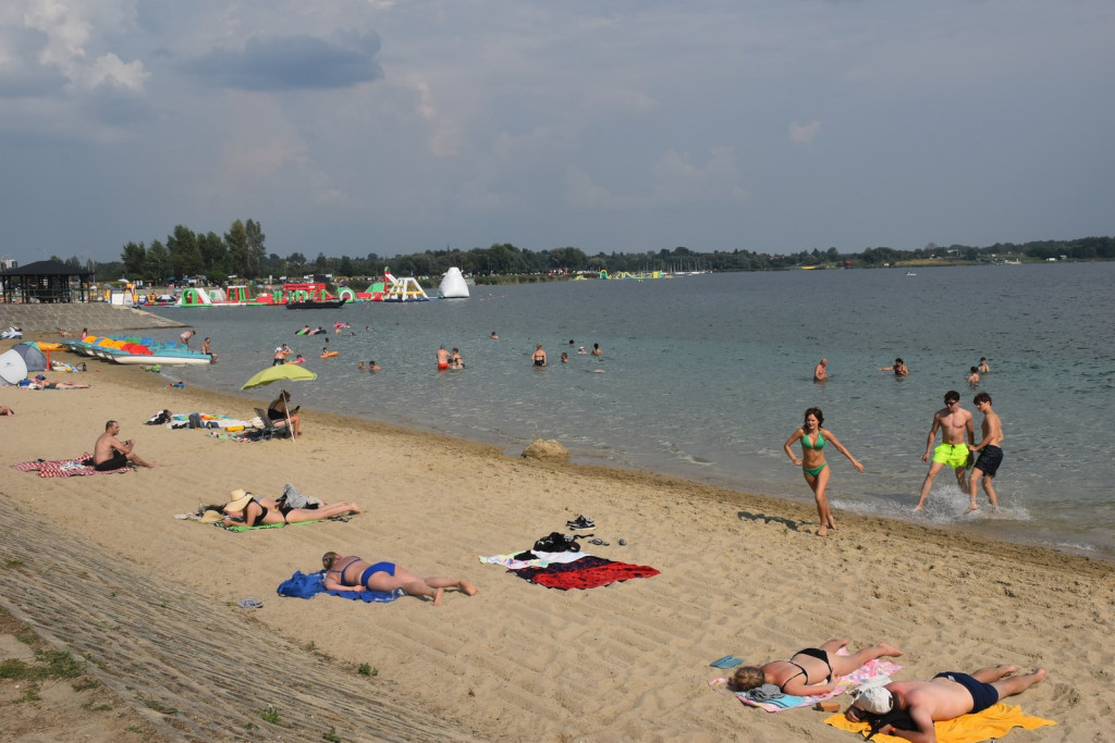 Piątek, 18 sierpnia, nad Jeziorem Tarnobrzeskim