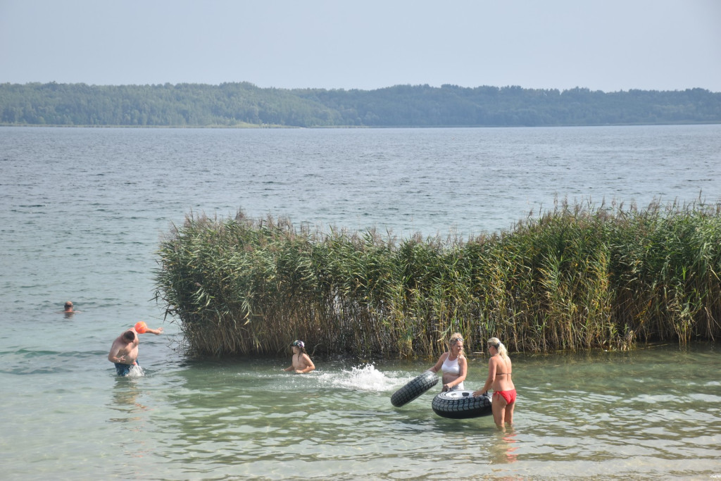 Piątek, 18 sierpnia, nad Jeziorem Tarnobrzeskim