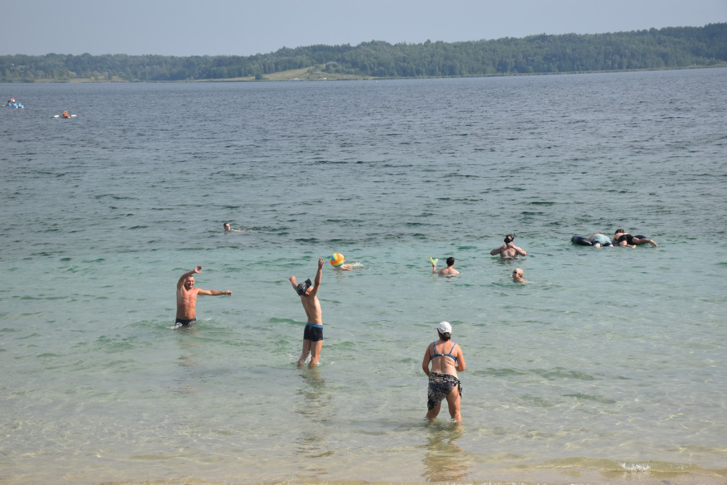 Piątek, 18 sierpnia, nad Jeziorem Tarnobrzeskim