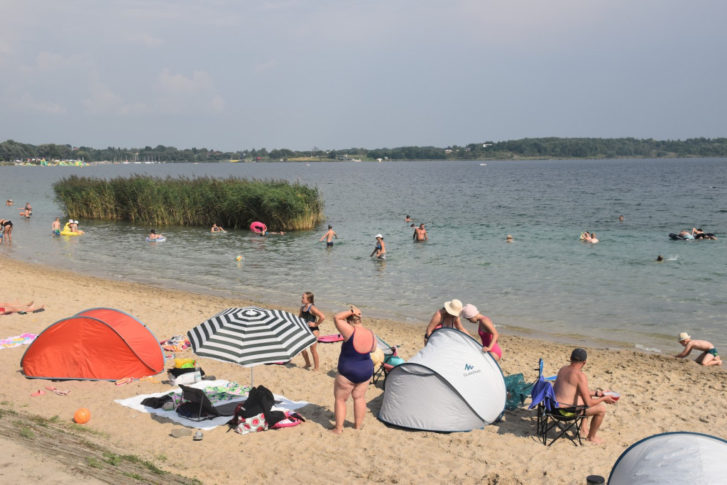 Piątek, 18 sierpnia, nad Jeziorem Tarnobrzeskim