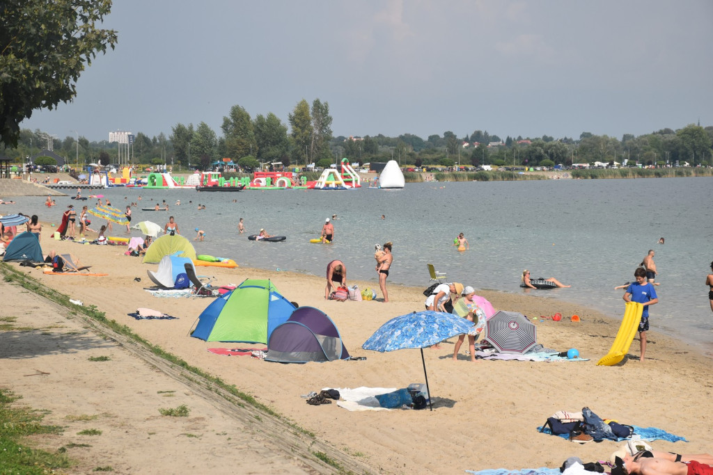 Piątek, 18 sierpnia, nad Jeziorem Tarnobrzeskim