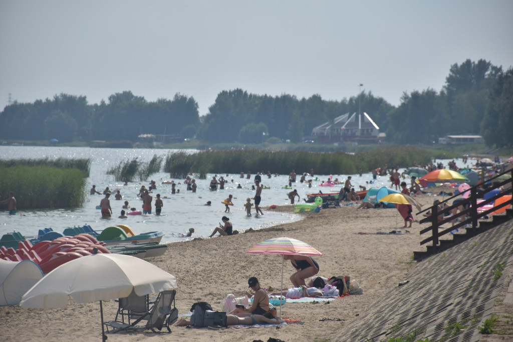 Piątek, 18 sierpnia, nad Jeziorem Tarnobrzeskim