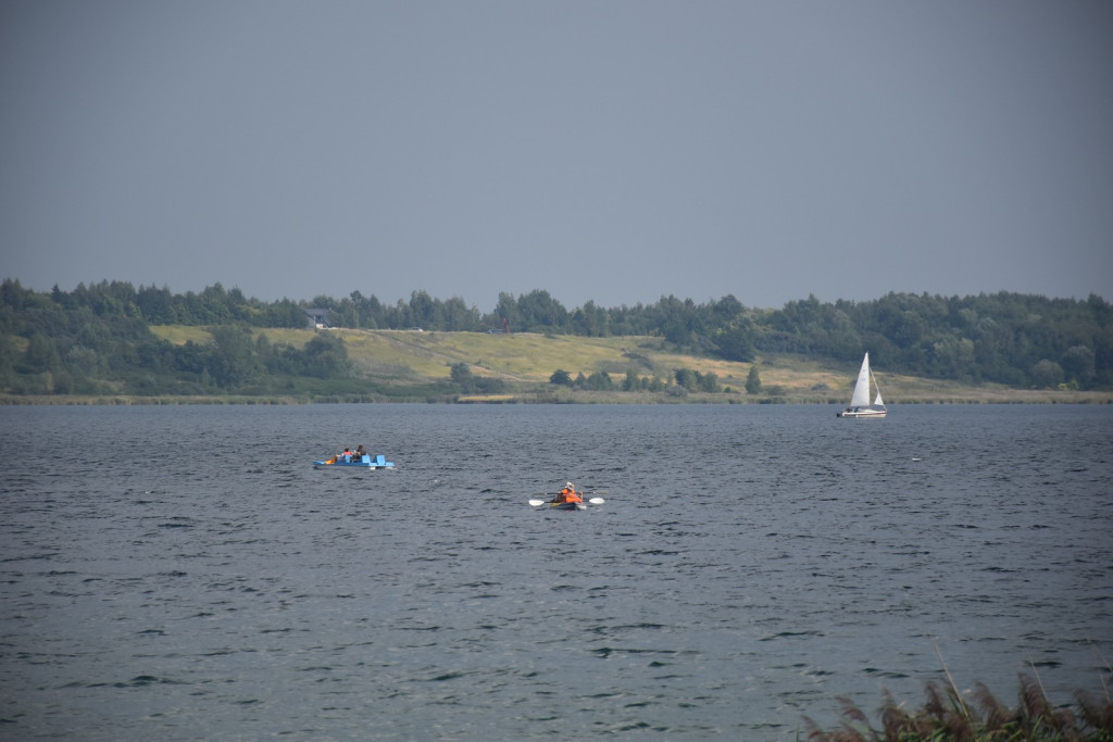 Piątek, 18 sierpnia, nad Jeziorem Tarnobrzeskim