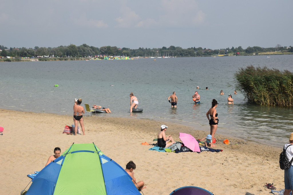 Piątek, 18 sierpnia, nad Jeziorem Tarnobrzeskim