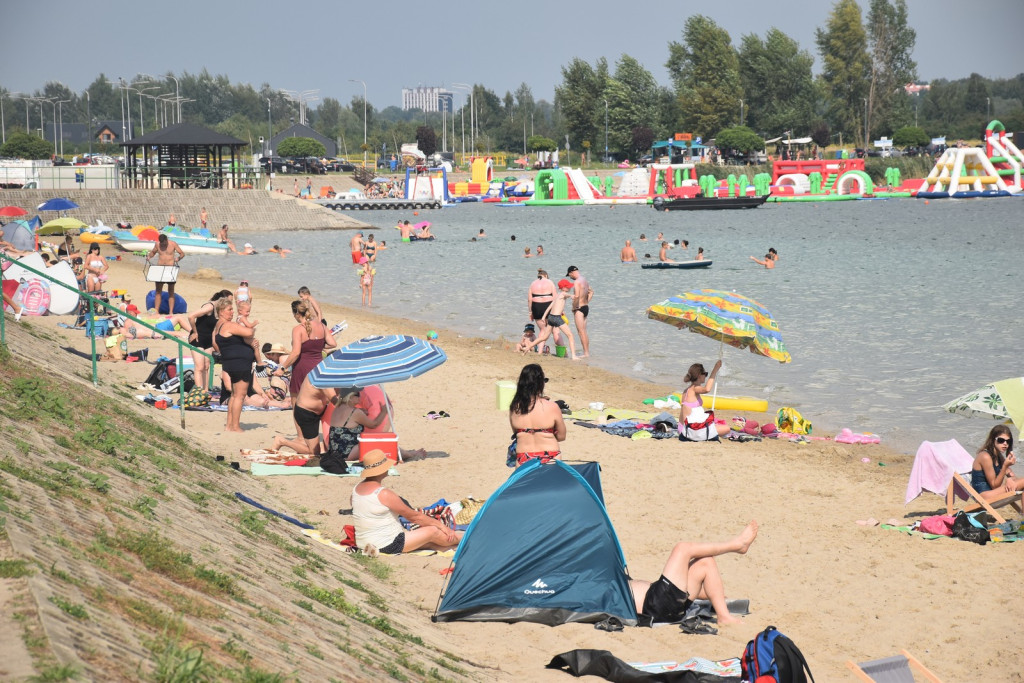 Piątek, 18 sierpnia, nad Jeziorem Tarnobrzeskim
