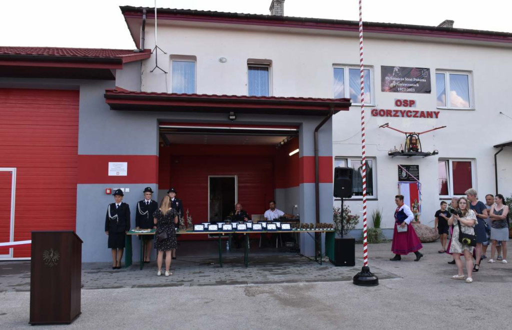 Stulecie jednostki OSP w Gorzyczanach