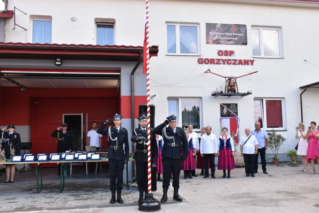 Stulecie jednostki OSP w Gorzyczanach