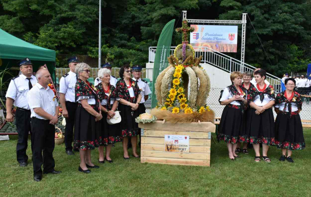 Dożynki powiatu sandomierskiego w Dwikozach