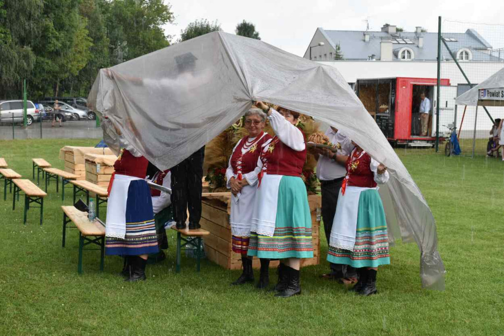 Dożynki powiatu sandomierskiego w Dwikozach